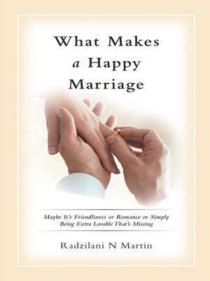 cover image of What Makes a Happy Marriage